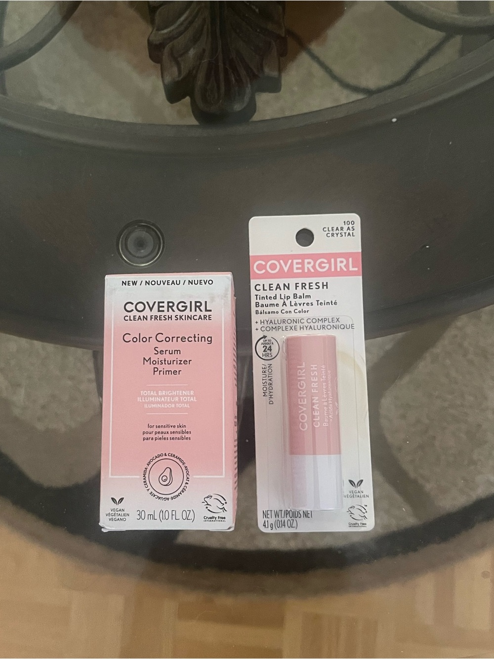 COVERGIRL Clean Fresh Tinted Lip Balm & Serum Duo - Light Pink